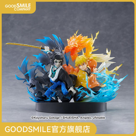 【GSC预售定金】鬼灭之刃 我妻善逸＆狯岳 无比例手办 手办模玩 商品图0