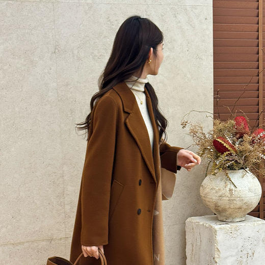 【特价不退换】【预售7天】良木礼羊毛大衣（1168） 商品图3