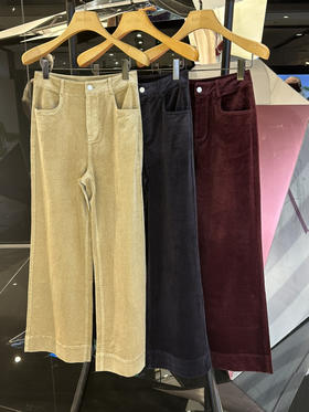 女士宽松休闲直筒裤