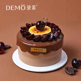 车厘子巧布蕾·蛋糕|Cherry Chocolate cream cake