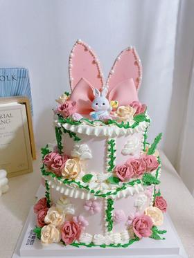 翻糖--兔兔花园