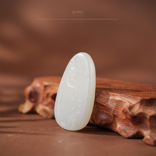 「年礼优选」【壹栀莲】羊脂白玉吉祥挂件 商品图2