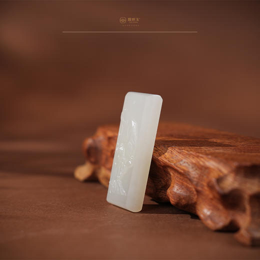 「年礼优选」【山君】羊脂白玉虎牌 商品图4