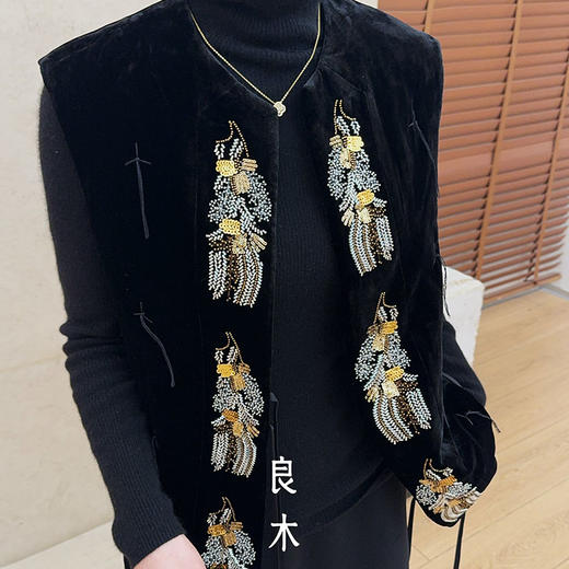 【特价不退换|现货】良木礼桑蚕丝马甲（2710） 商品图3