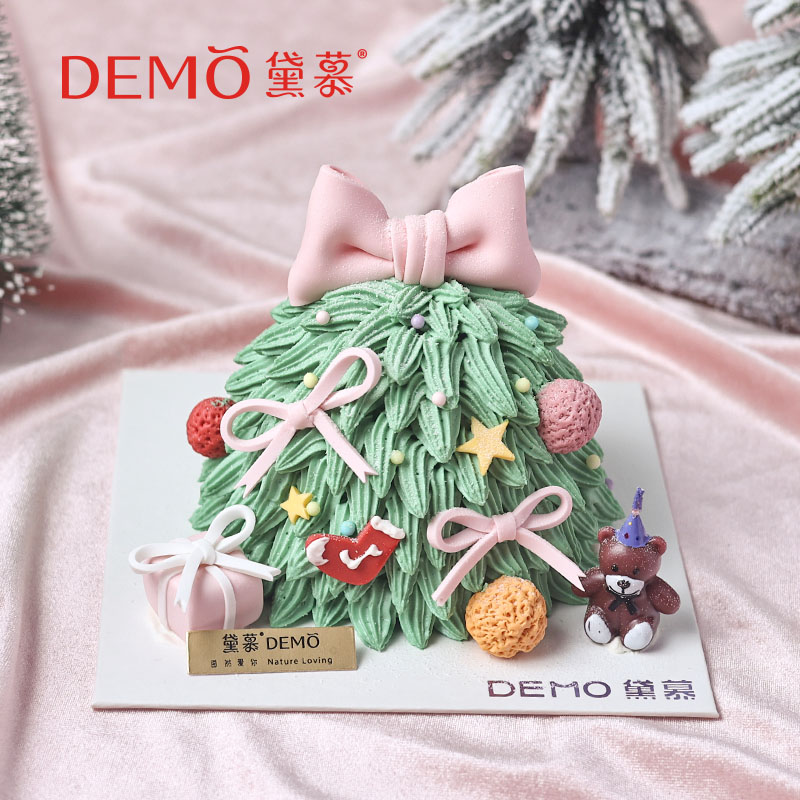 星愿礼物·莓果开心果薄脆蛋糕|Christmas tree