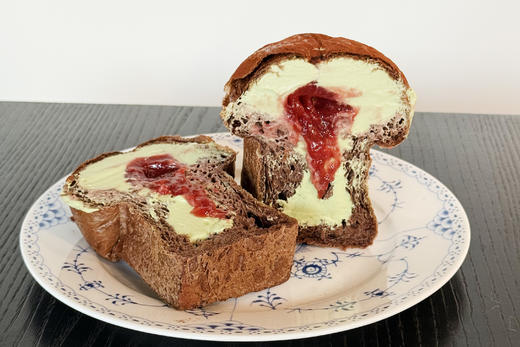 巧克力草莓抹茶酸奶吐司（圣诞限定） 商品图0