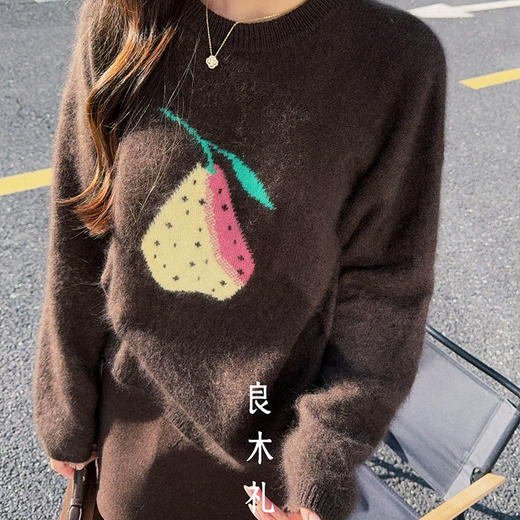 【特价不退换】【预售7天】良木礼羊毛圆领上衣（1760F） 商品图0