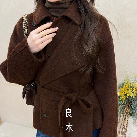 【特价不退换】【预售7天】良木礼骆驼绒外套（2752） 商品图4
