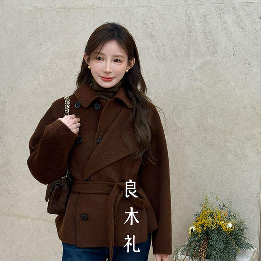 【特价不退换】【预售7天】良木礼骆驼绒外套（2752） 商品图2