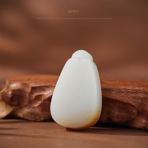 「年礼优选」【金荷灵鸢】糖羊脂玉吉祥牌 商品图4