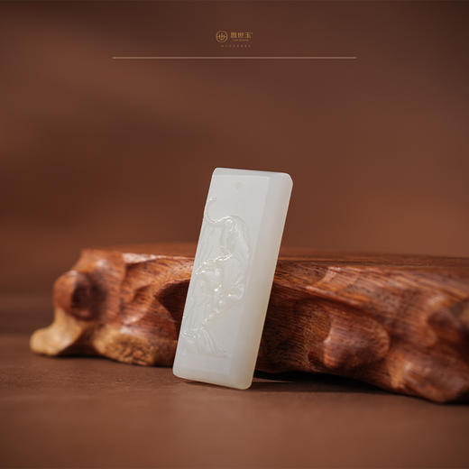 「年礼优选」【山君】羊脂白玉虎牌 商品图5