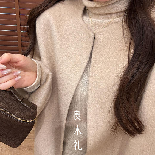 【预售7天】良木礼骆驼绒大衣（1159） 商品图2