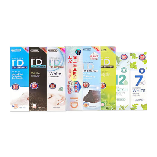 韩国进口欧志姆牙膏160-205g 【美白丨去口臭丨清新口气型】 商品图5