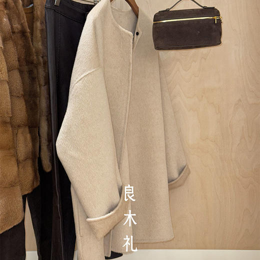 【预售7天】良木礼骆驼绒大衣（1159） 商品图3