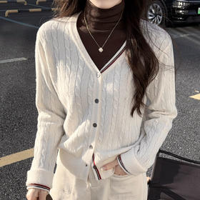 【特价不退换】【预售7天】良木礼绵羊毛开衫(1500F)