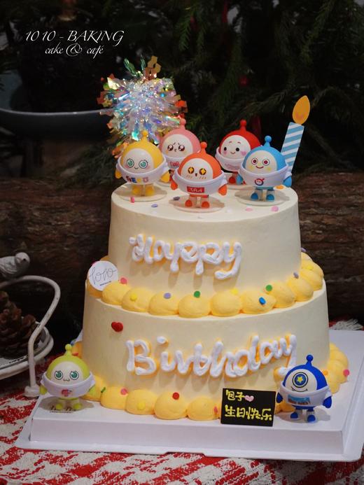 「蛋仔派对」公仔版·100%动物奶油（附图6寸·提前3小时预订） 商品图1