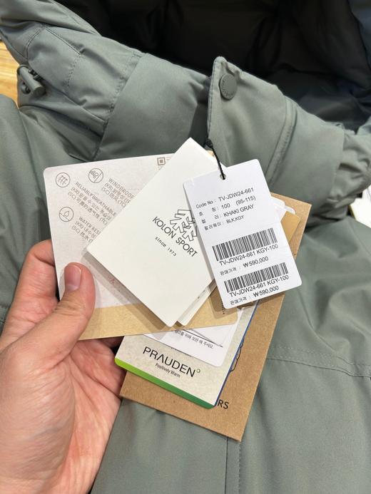 韩国专柜580000韩元..两棵树KL可隆出口韩国的新款工装风羽绒服 商品图4