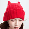 VogoPetite可爱猫咪耳朵加厚保暖针织帽子 BP141D0015 商品缩略图3
