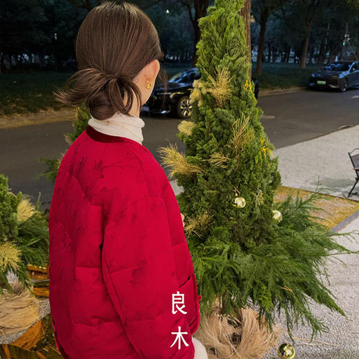 【特价不退换】【预售7天】良木礼水貂鹅绒外套（1794） 商品图1