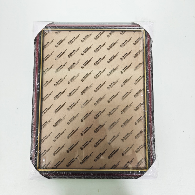 复古实木相框简约现代怀旧摆台画框装裱小摆件