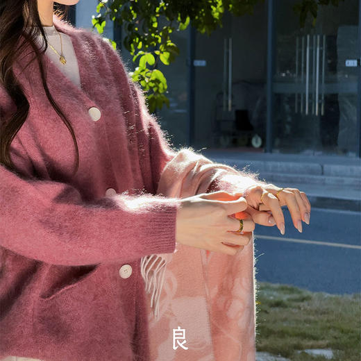 【特价不退换】【预售7天】良木礼羊毛开衫（1154F） 商品图4