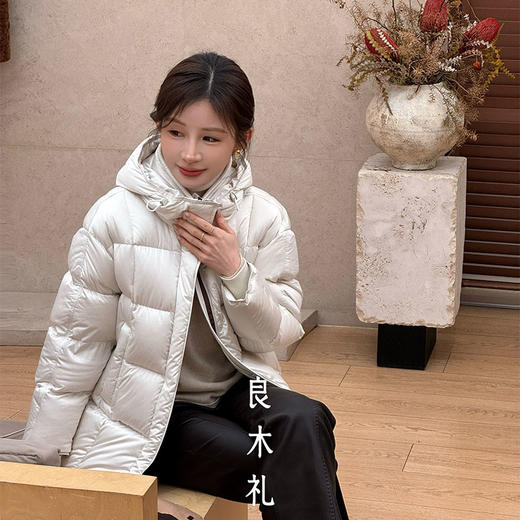【预售7天】良木礼连帽鹅绒服（1317） 商品图4