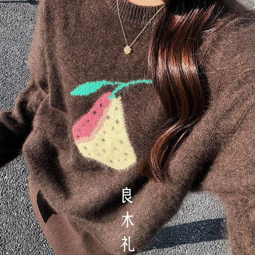 【特价不退换】【预售7天】良木礼羊毛圆领上衣（1760F） 商品图2