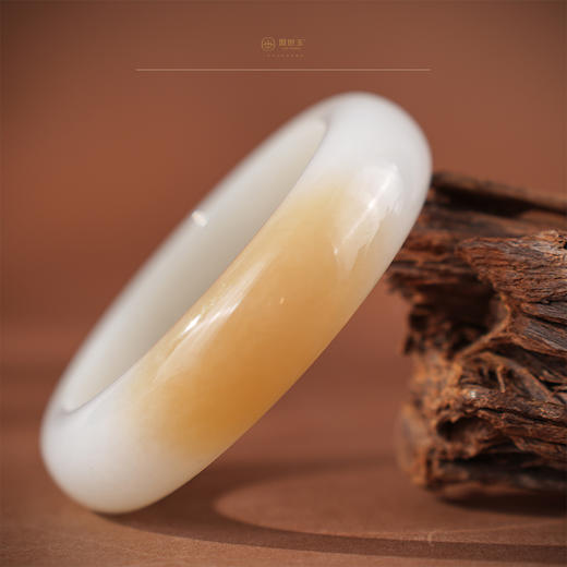 【蜜棠婉】糖羊脂玉手镯（圈口58.0） 商品图0