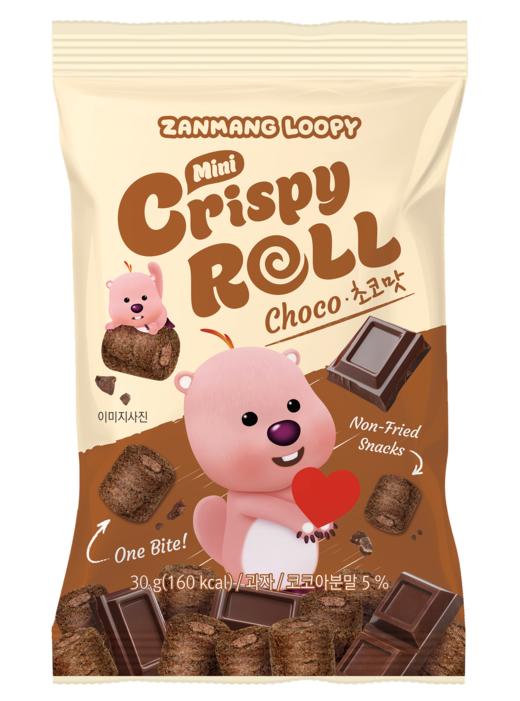 赞萌露比巧克力味谷物棒30g 잔망루피 미니크리스피롤초코맛30g 商品图0