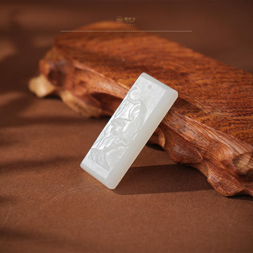 「年礼优选」【山君】羊脂白玉虎牌 商品图1