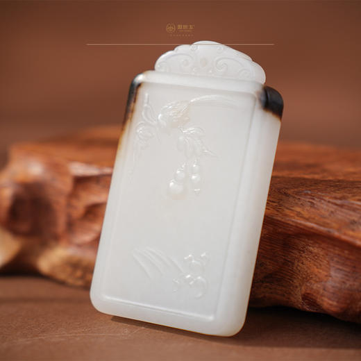 「年礼优选」【福禄雙全】羊脂白玉吉祥牌 商品图4