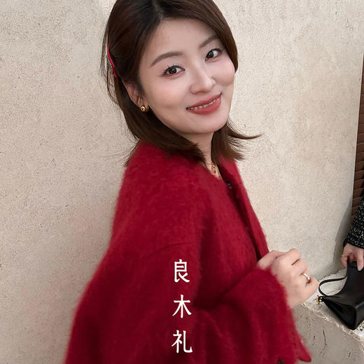 【特价不退换】【预售7天】良木礼羊毛外套（围巾）（1787） 商品图2