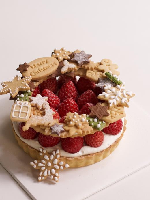 【圣诞系列】草莓圣诞曲奇环 商品图1