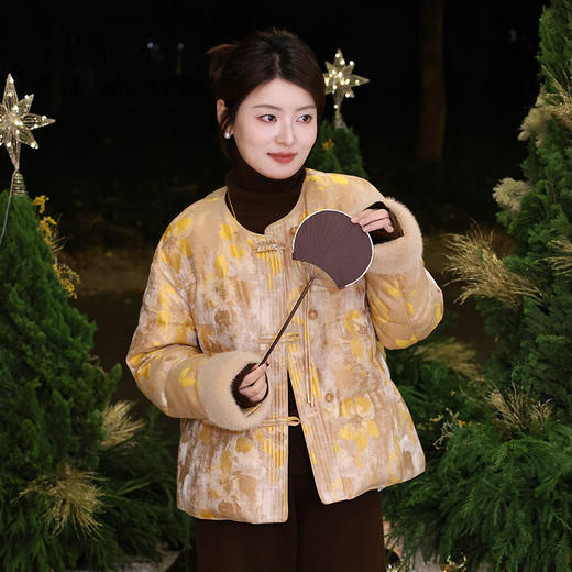 【预售7天】良木礼水貂鹅绒服（2152） 商品图0