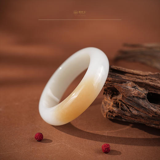 【蜜棠婉】糖羊脂玉手镯（圈口58.0） 商品图3