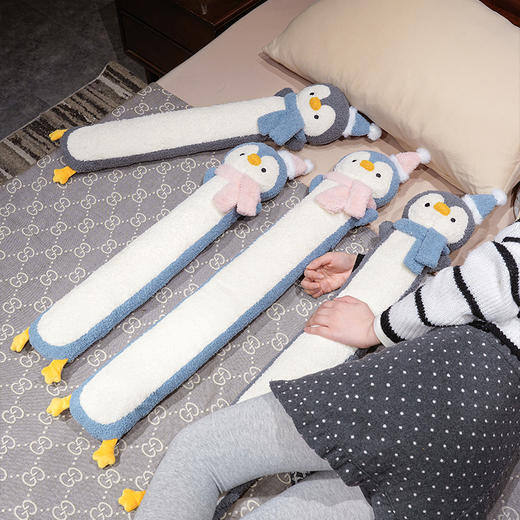 【换季出清】自然醒企鹅云朵绒注水长条热水袋QYL 商品图11