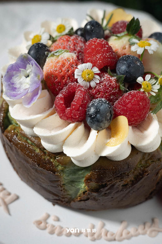 莓果抹茶巴斯克 商品图1