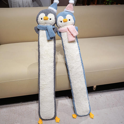 【换季出清】自然醒企鹅云朵绒注水长条热水袋QYL 商品图14