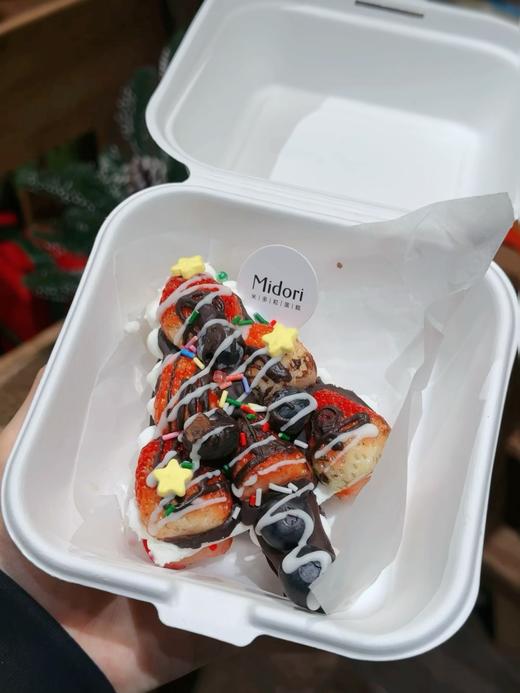 草莓圣诞树奶砖 | 下午茶甜品 商品图1