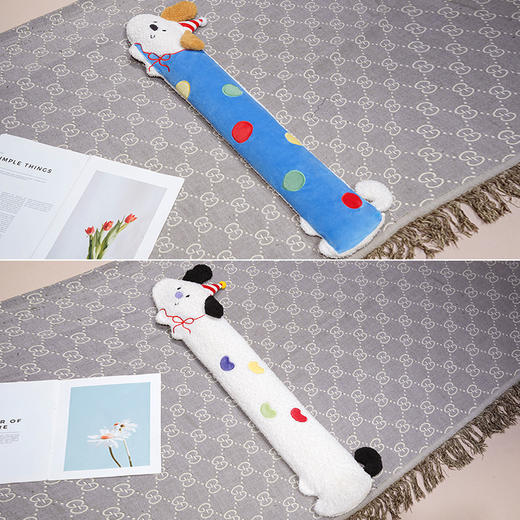 【换季出清】自然醒翘耳小狗注水长条热水袋QYL 商品图5