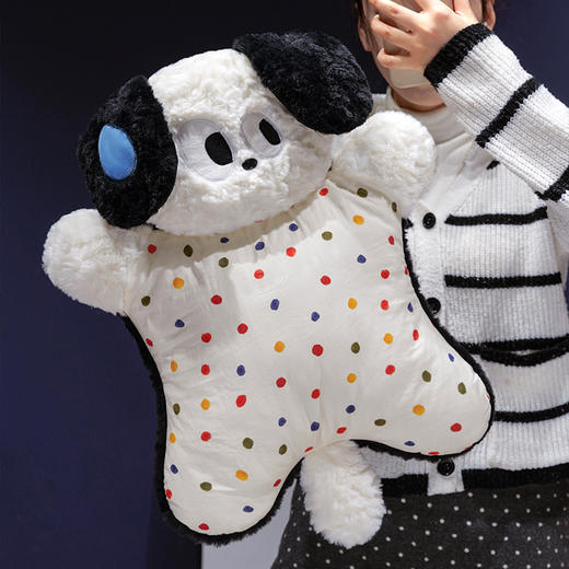 自然醒大眼仔刷花捏捏豆袋抱枕QYL 商品图8