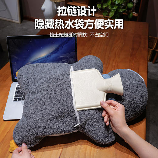 自然醒ins企鹅豆袋三用玩偶抱枕QYL 商品图1
