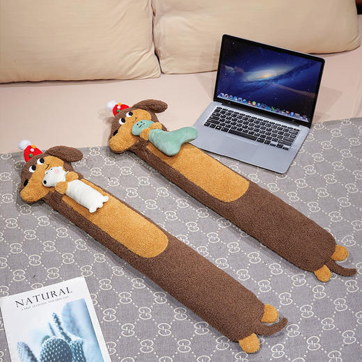 【换季出清】自然醒抱娃腊肠狗注水长条热水袋QYL 商品图11