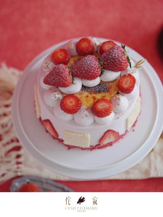 草莓奶皮子蛋糕 商品图2