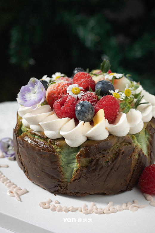 莓果抹茶巴斯克 商品图0