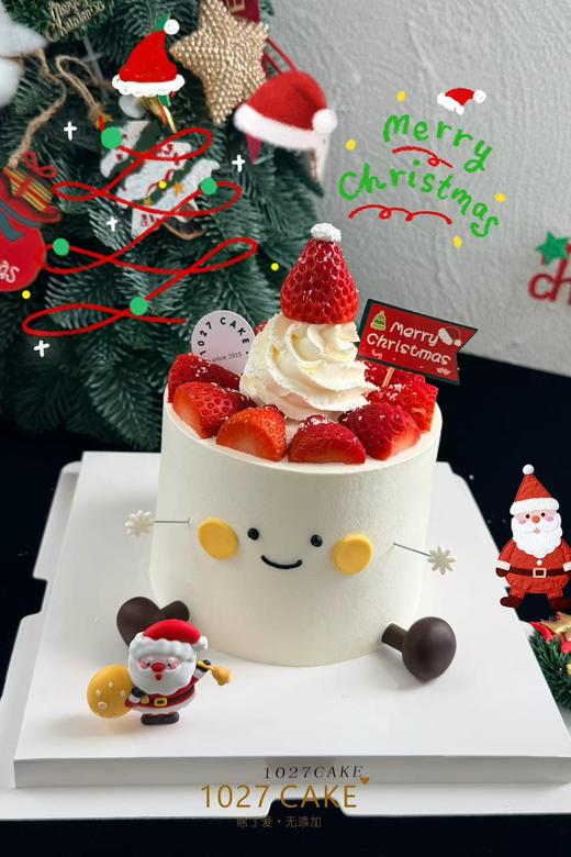 1027CAKE |   圣诞小可爱 草莓蛋糕 商品图0