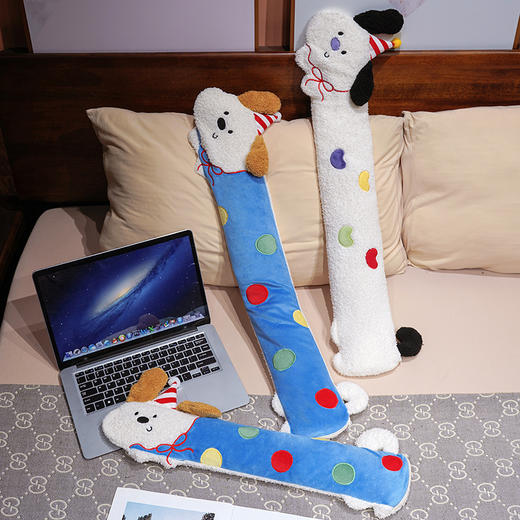 【换季出清】自然醒翘耳小狗注水长条热水袋QYL 商品图11