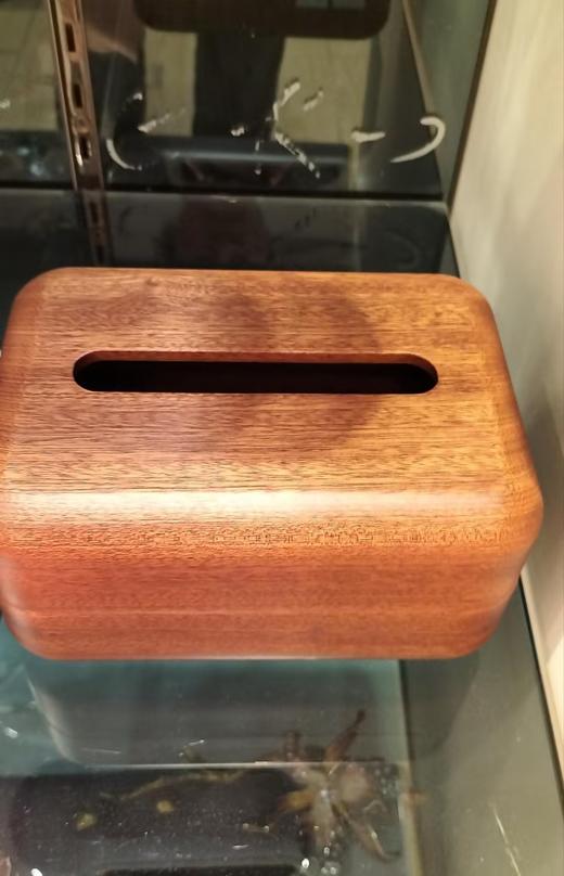 龙福刚果花梨面包纸巾盒 商品图0