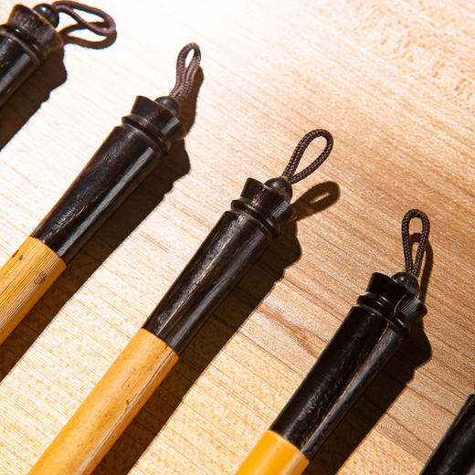 90年代“李福寿”老厂师傅精制石獾斗笔（一支） 商品图3