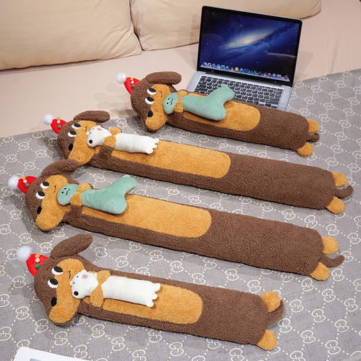 【换季出清】自然醒抱娃腊肠狗注水长条热水袋QYL 商品图10